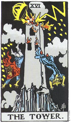 The Tower tarot card
